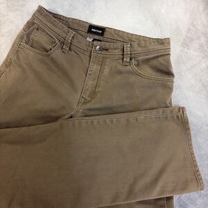 Marmot Pants Mens 32 Brown Straight Leg Outdoor Hiking Five Pocket Casual